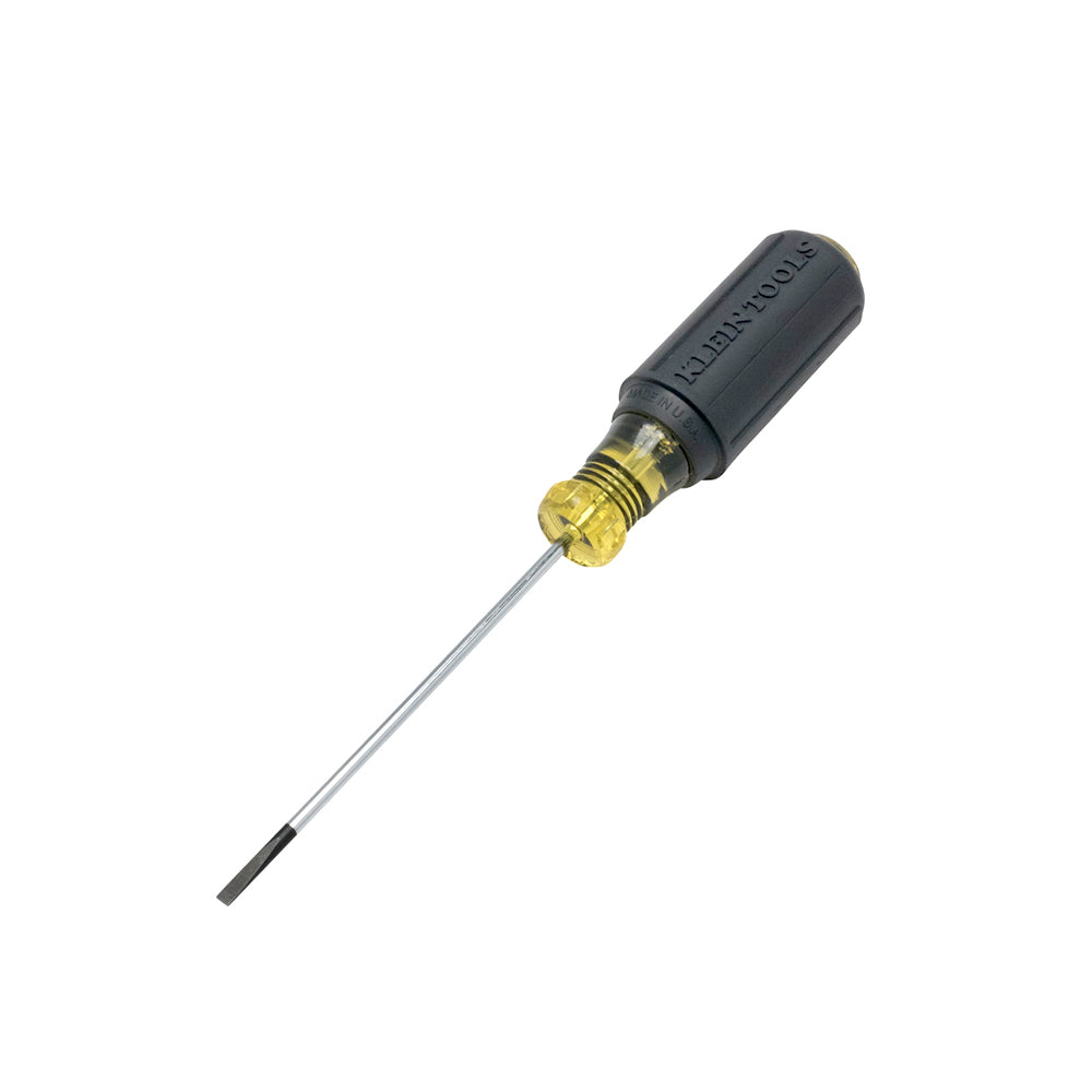 Klein 612-4 Terminal Block Screwdriver 1/8 in Cabinet Point