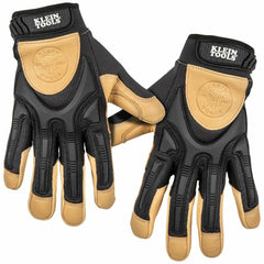 Klein Tools 60188 Leather Work Gloves, Large, Pair