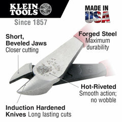 Klein D228-8 High Leverage Diagonal Cutting Pliers 8-Inch Replacement MPN