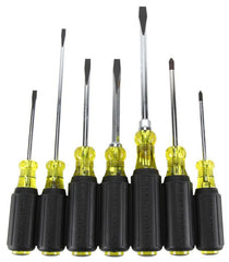 Klein Tools 85076 7-Piece Cushion Grip Screwdriver Set