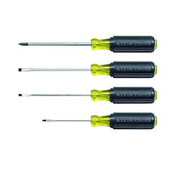 Klein 85484 Screwdriver Set, 4-Piece, Cushion Grip