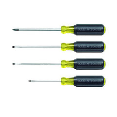 Klein 85484 Screwdriver Set, 4-Piece, Cushion Grip