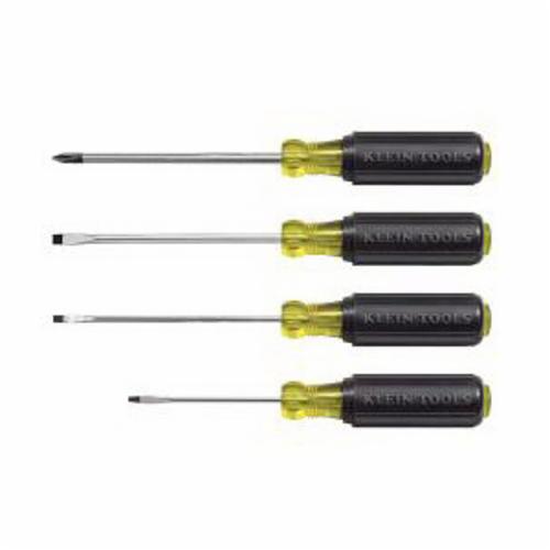 Klein 85484 Screwdriver Set, 4-Piece, Cushion Grip