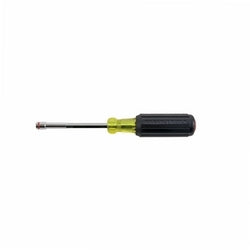 Klein 635-1/4 Nut Driver, Magnetic Tip, 4-Inch Shaft