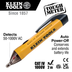 Klein Tools NCVT1P Non-Contact Voltage Tester Pen 50 to 1000V AC