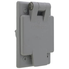 Leviton 5278-CWP GY Inlet Flng/Cover WR 15A125V