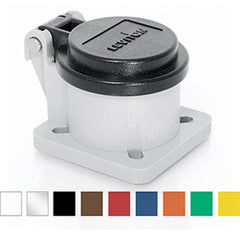 Leviton 16S31-UH 16 Series Panel Receptacle Enclosure with Automatic Closing Lid Male/Female Thermoplastic Housing and Cover