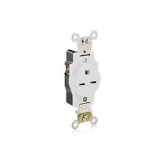 Leviton 5661-W SM Recept PKD 15 Amp 250 Volt NEMA 6-15R