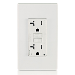 Leviton AGTR2-W 20 Amp AFCI/GFCI Receptacle 125 Volt Dual Function