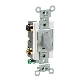 Leviton CS415-2GY 4W SW PKD/5504-2GY