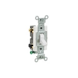 Leviton CS220-2W Toggle Switch 20 Amp 120/277 Volt