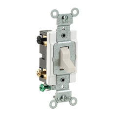 Leviton CS415-2T CP LA SW STD TGL 4W 15