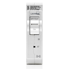 Leviton LB120-AS Smart Branch Circuit Breaker, AFCI 1-Pole 20A 120V 10KA Interrupt Rating