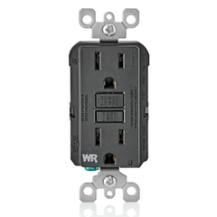 Leviton GFWR1-E LEV GFWR1-E 15A WR SLIM GFCI