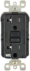 Leviton GFWT2-E SmartlockPro Slim Tamper/Weather Resistant Self-Test GFCI Receptacle 20A 125V NEMA 5-20R