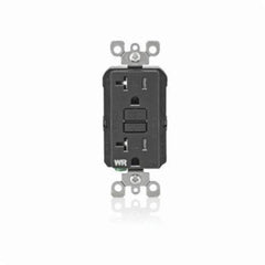 Leviton GFWT2-E SmartlockPro Slim Tamper/Weather Resistant Self-Test GFCI Receptacle 20A 125V NEMA 5-20R