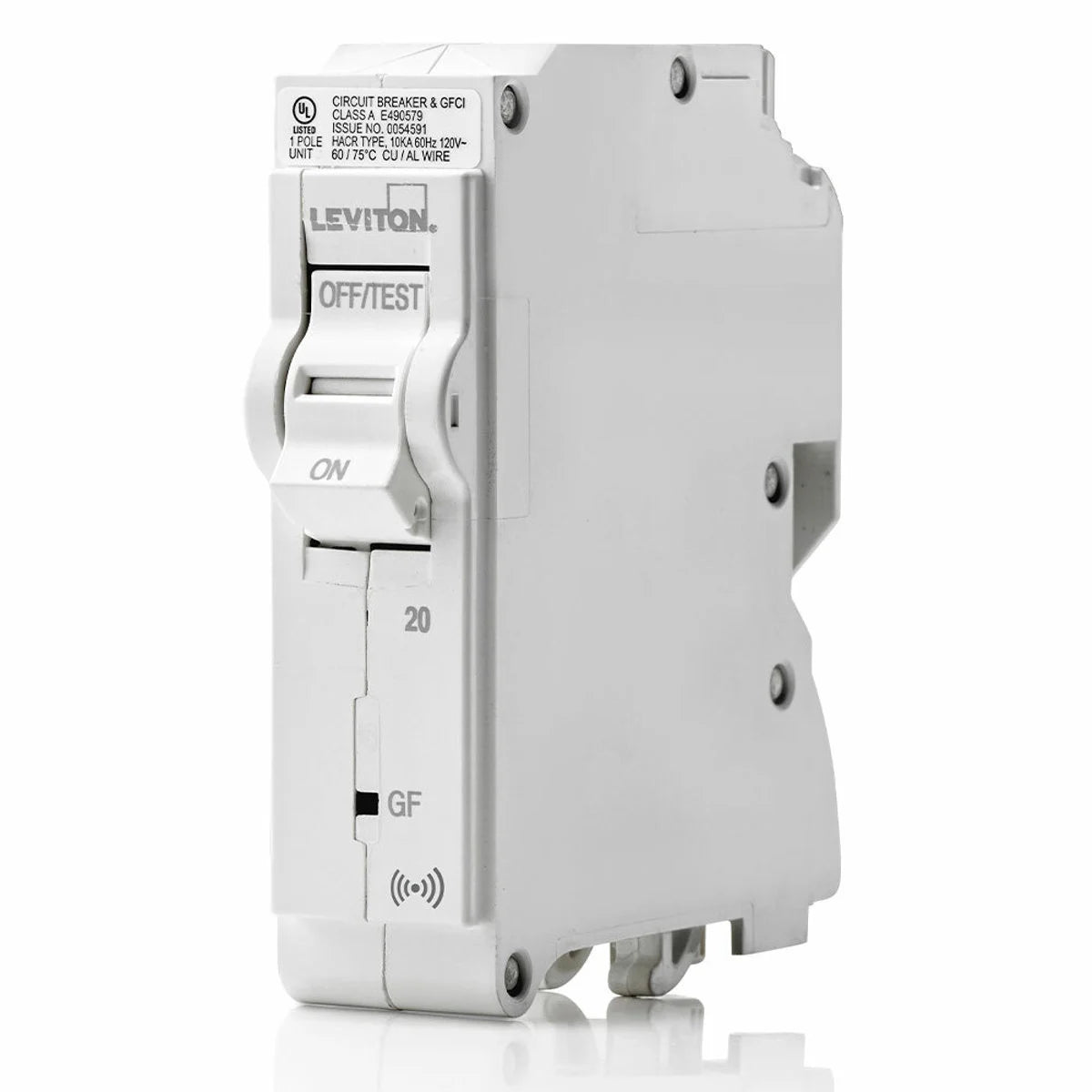 Leviton LB120-GS BREAKER CKT BR 120VAC 20A 10KA 1 HC MAG