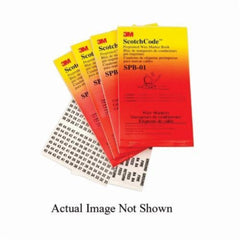 3M SPB-03 3M ScotchCode Pre-Printed Wire Marker Book 1 to 45 Legend SPB-03