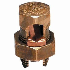 ABB 1H Blackburn 1H Copper Split Bolt Connector Power 2 Str - 6 Sol