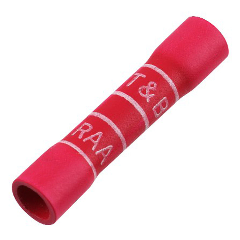 ABB 2RA18X T&B Butt Splice Vinyl-Insul 22 to 18 AWG Expanded Red