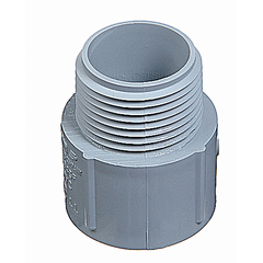 ABB E943D Carlon 1/2 PVC Sch40 Conduit Male Terminal Adapter