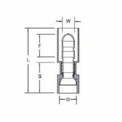 ABB TNF18-4MB-XV NYL FULLY INSUL MA