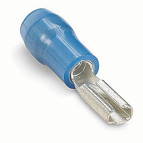 ABB RB14-110F Thomas & Betts RB14-110F 16 to 14 AWG Blue Electrotinned Brass Nylon Insulated Female Disconnect