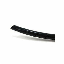 ABB SRPE-500-0-C Catamount SRPE-500-0-C 0.500 Inch Black Polyethylene Reverse Cut Spiral Wrap