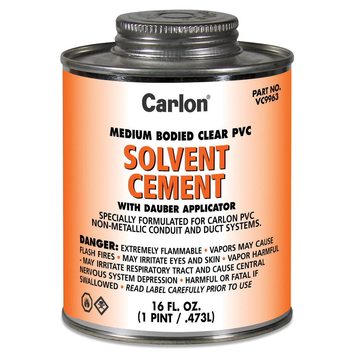 ABB VC9962 CAR (7210603) Cement PVC Clear Solvent 1 QT