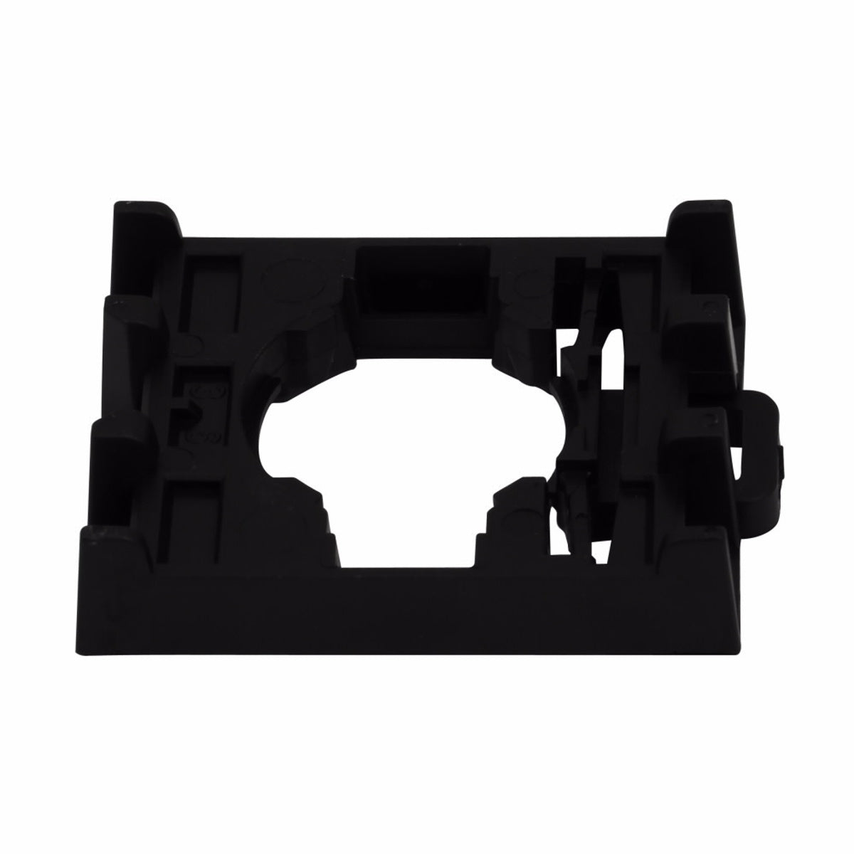 Eaton M22-A Modular Pushbutton Contact Block Mounting Adapter, 22.5 mm, Black