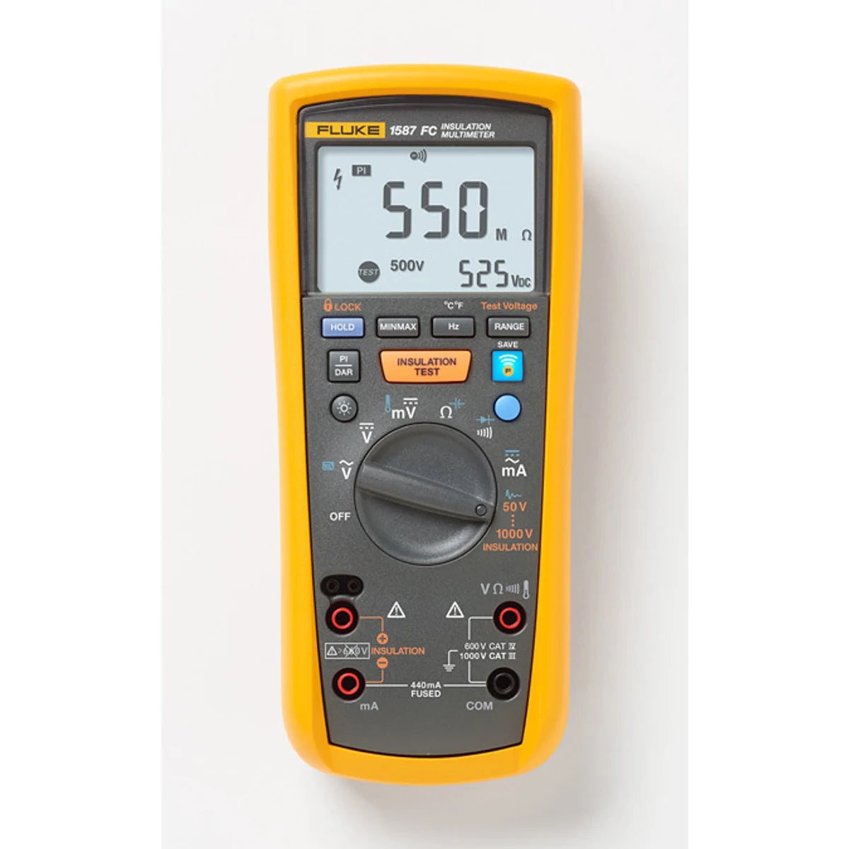 Fluke FLUKE-1587-FC Insulation Tester Multimeter 600/1000 VAC