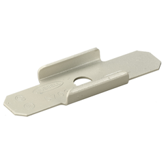 Hubbell HBL5703IV HBL500/HBL750 Series Ivory Raceway Mounting Clip