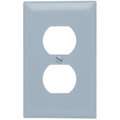 Legrand TP8-GRY Trademaster Wall Plate 1gang 1duplex Gray