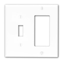 Leviton 80707-T LA WP 2G 1TGL/1 DEC THERMOPL