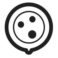 Leviton 430P7WLEV 30 Amp, 480 Volt 3-Phase Pin & Sleeve Plug, Industrial Grade, Watertight - Red