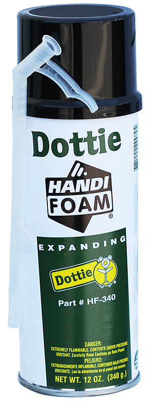 L.H. Dottie HF340 Dottie Handi-Foam Expanding Sealant, 12oz Can