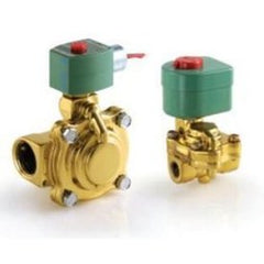 Asco 8220G007AC120/60D Solenoid Valve 8220 2-Way Brass 1 Inch NPT Normally Closed 120 Alternating Current EPDM