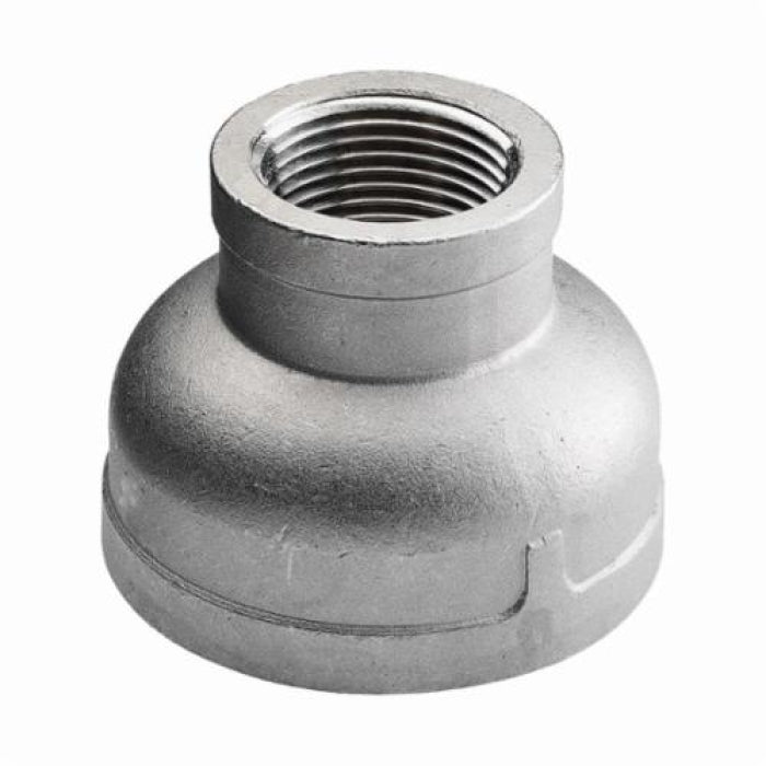 MERIT BRASS Merit Brass K612-2420 Pipe Reducing Coupling 150 lb 1-1/2 x 1-1/4 in FNPT