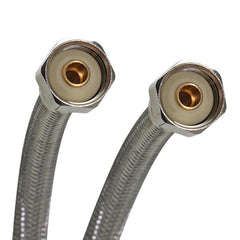 Fluidmaster B4F20 1/2 x 20 in Braided Stainless Sink Flexible Water Connector