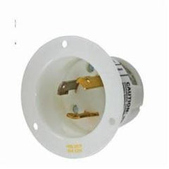 Hubbell HBL2615 HUB 3W 30A-125V Flanged Inlet