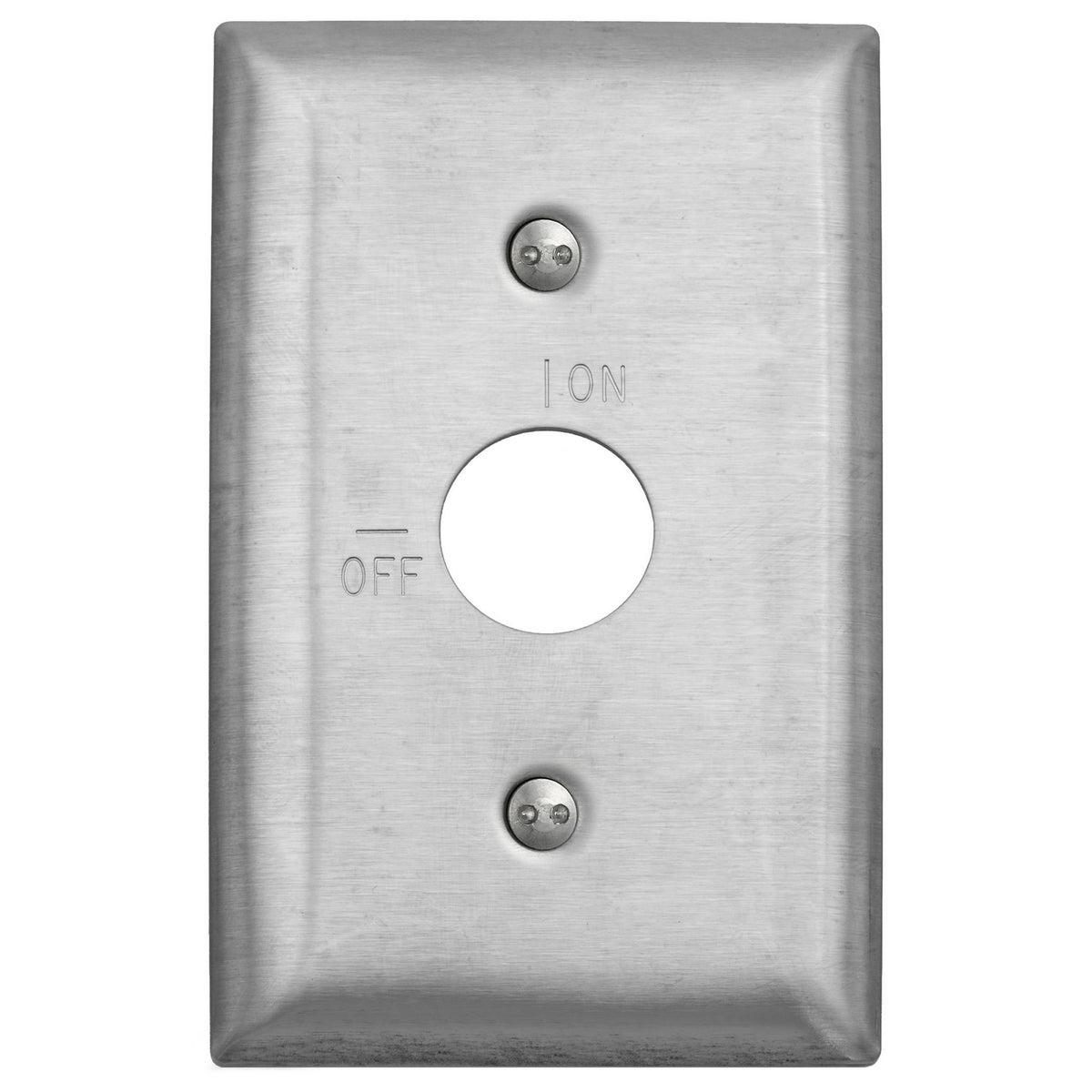 Hubbell SS12RKL Hubbell Wallplate, 1-G, On/Off, SS