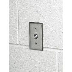 Hubbell SS12RKL Hubbell Wallplate, 1-G, On/Off, SS