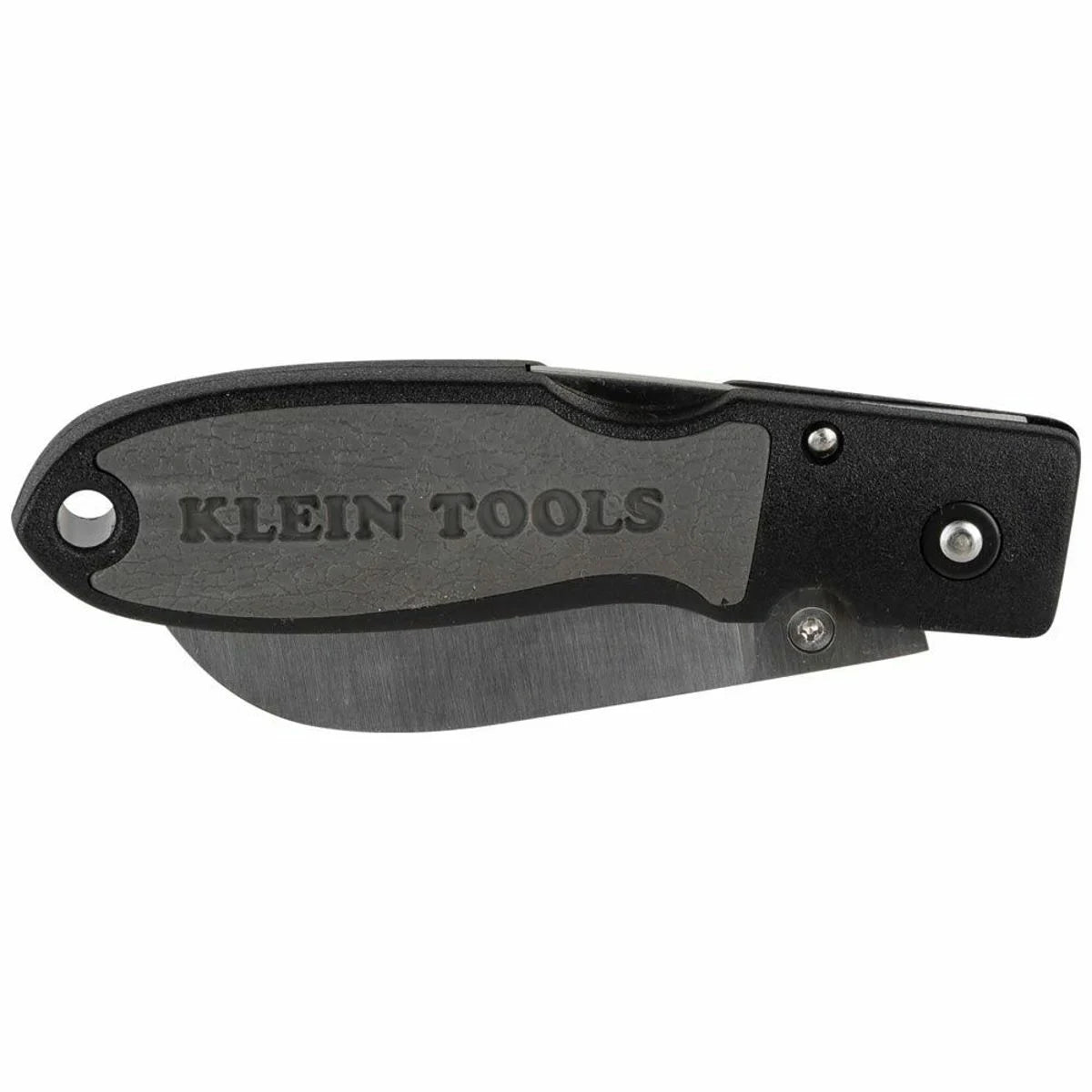 Klein 44004 Lightweight Lockback Knife 2-1/2-Inch Sheepfoot Blade, Black Handle