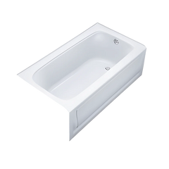 Kohler K-1150-RA-0 Kohler Bancroft 60 inch x 32 inch x 20 inch Acrylic Soaking Tub Right Hand Drain