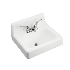 Kohler K-2867-0 Hudson 3-Hole Cast Iron Wall Mount Lavatory Sink 20 inch x 18 inch Replacement MPN