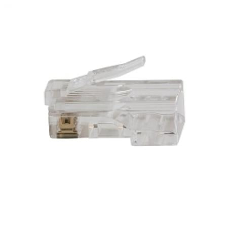 Klein VDV826-703 Pass-Thru Modular Data Plug, CAT6, 50-Pack