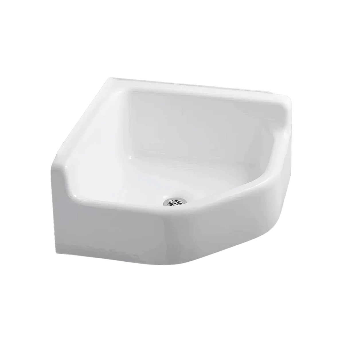 Kohler K-6710-0 Whitby Cast Iron Single-Bowl Service Sink 28 inch x 28 inch