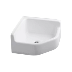 Kohler K-6710-0 Whitby Cast Iron Single-Bowl Service Sink 28 inch x 28 inch