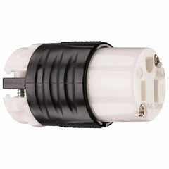 Legrand-Pass & Seymour PS5269X 15amp 125v Straight Blade Connector 2pole 3wire Black & White