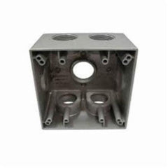 Mulberry 30595 Weatherproof Box Deep 2 Gangs 5 Outlets